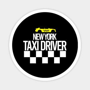 new york taxi driver Magnet